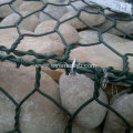 Green Color Hexagonal Hole PVC Coated Gabion Boxes